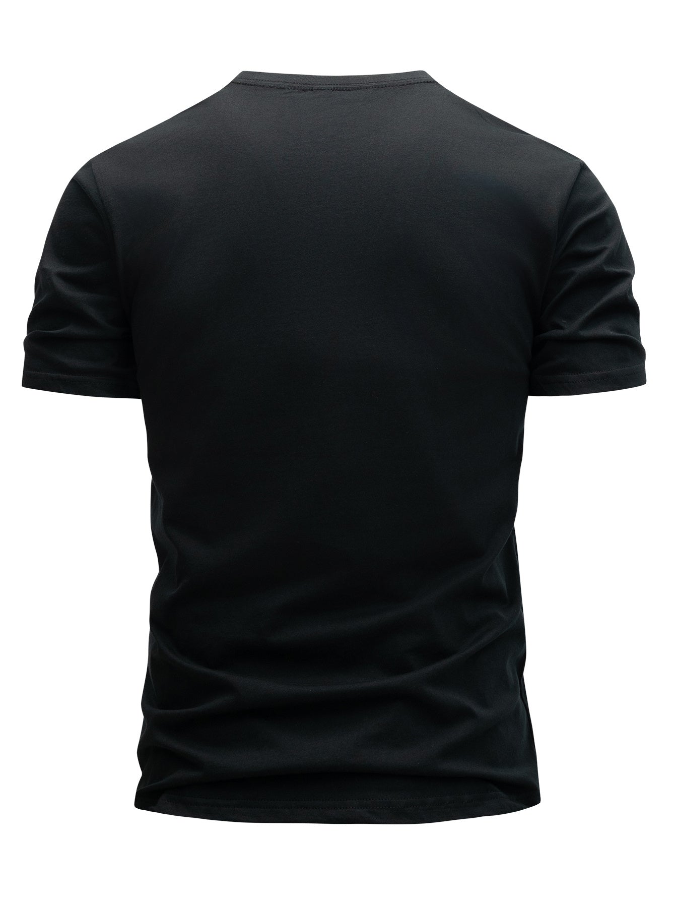 Herr T-shirt med bergsmotiv – Modern grafisk stil för vardagsbruk