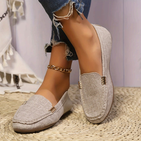 Damloafers för vardag och sommar – Elegant och avslappnad pennyloafer med modern passform