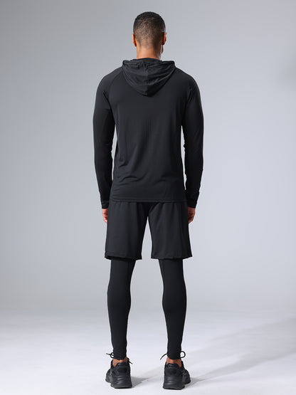 Herr Sportklädesset – Komplett 5-delars Träningsoutfit för Gym & Löpning