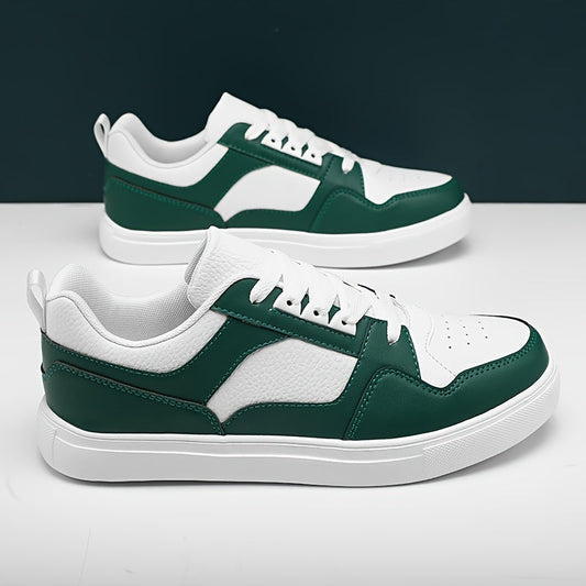 Herr Sneakers Låg Modell Preppy Stil för Vardagsbruk