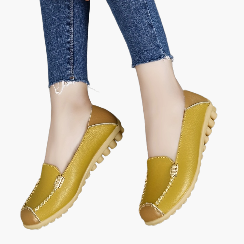 Dam Loafers Casual Komfort Skor Slip-on Vardag Eleganta Promenadskor