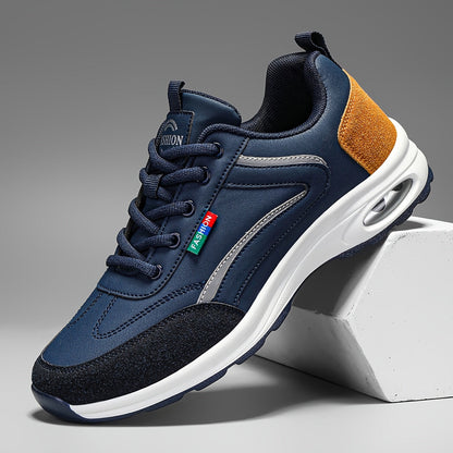 Herr Sneakers Sportiga Fritidsskor med Modern Design för Vardag och Träning