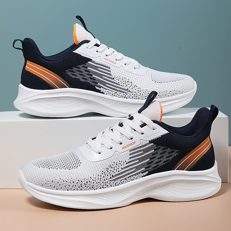 Herr Sneakers Sportiga Lätta Löparskor för Vardag och Träning