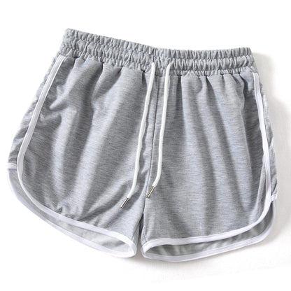 Damers sportiga träningsshorts med dragsko – perfekt för träning och fritid