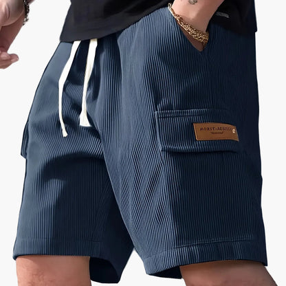 Herrshorts med avslappnad passform och fickdetalj – Perfekta för vardag och fritid