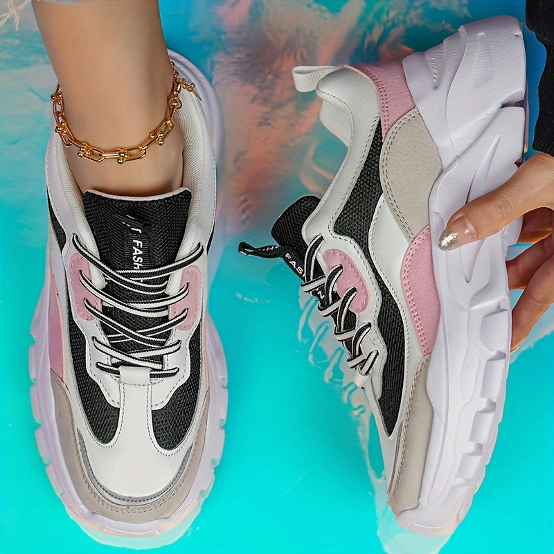 Dam Sneakers Chunky Stil Sportmode Fritidssko
