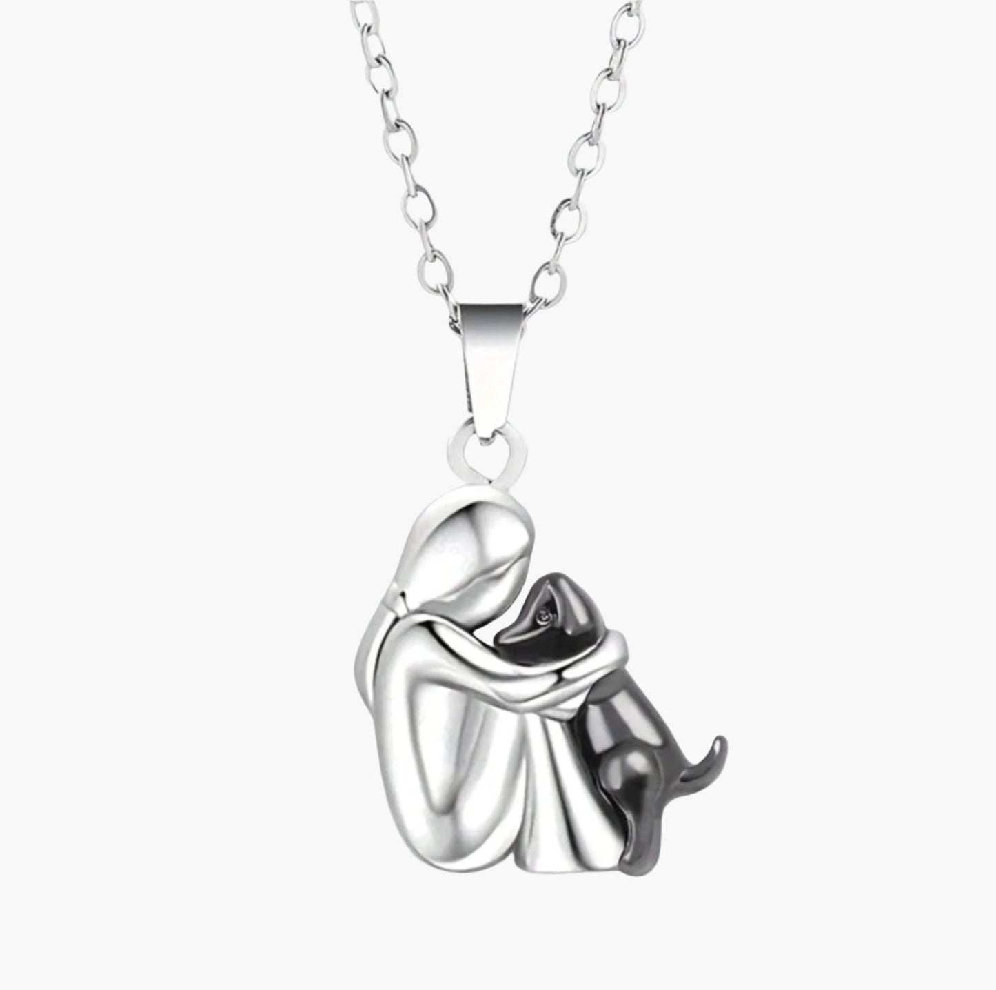 Dam Halsband Hundälskare Symbolisk Hängsmycke Vänskap Gåva