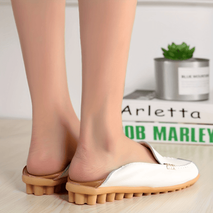 Dam Loafers Casual Komfort Skor Slip-on Vardag Eleganta Promenadskor