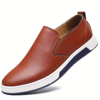 Herr Slip-on Sneakers Casual Vardagsskor Låg Klack Bekväma