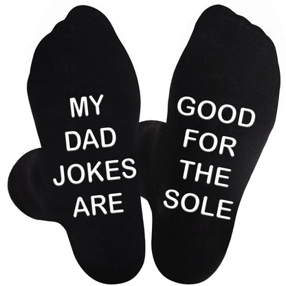 Herrsockor med text – Roliga strumpor med budskap för pappa – Best Dad Ever presentidé
