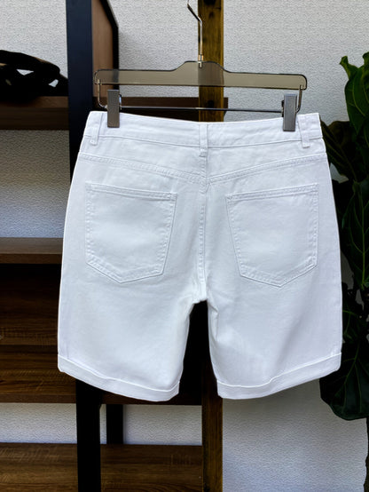 Herr Bermudashorts Slim Fit – Modern Citystil för Vardagsbruk