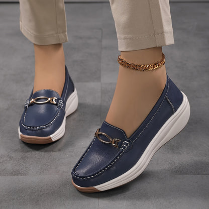 Damskor Loafers Elegant Slip-on för Vardag och Arbete