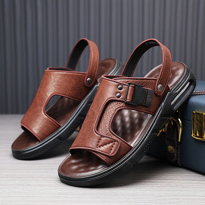 Herrsandaler med modern design och stötdämpande sula för vardagsbruk och fritid