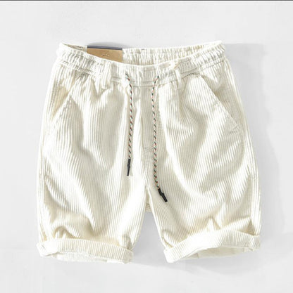 Herrshorts i corduroy – Modern stil och avslappnad komfort för vardagsbruk