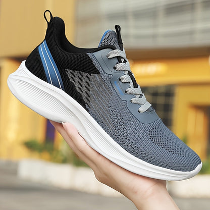 Herr Sneakers Sportiga Lätta Löparskor för Vardag och Träning