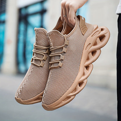 Herr Sneakers Sportiga Löparskor med Modern Design för Träning och Vardag