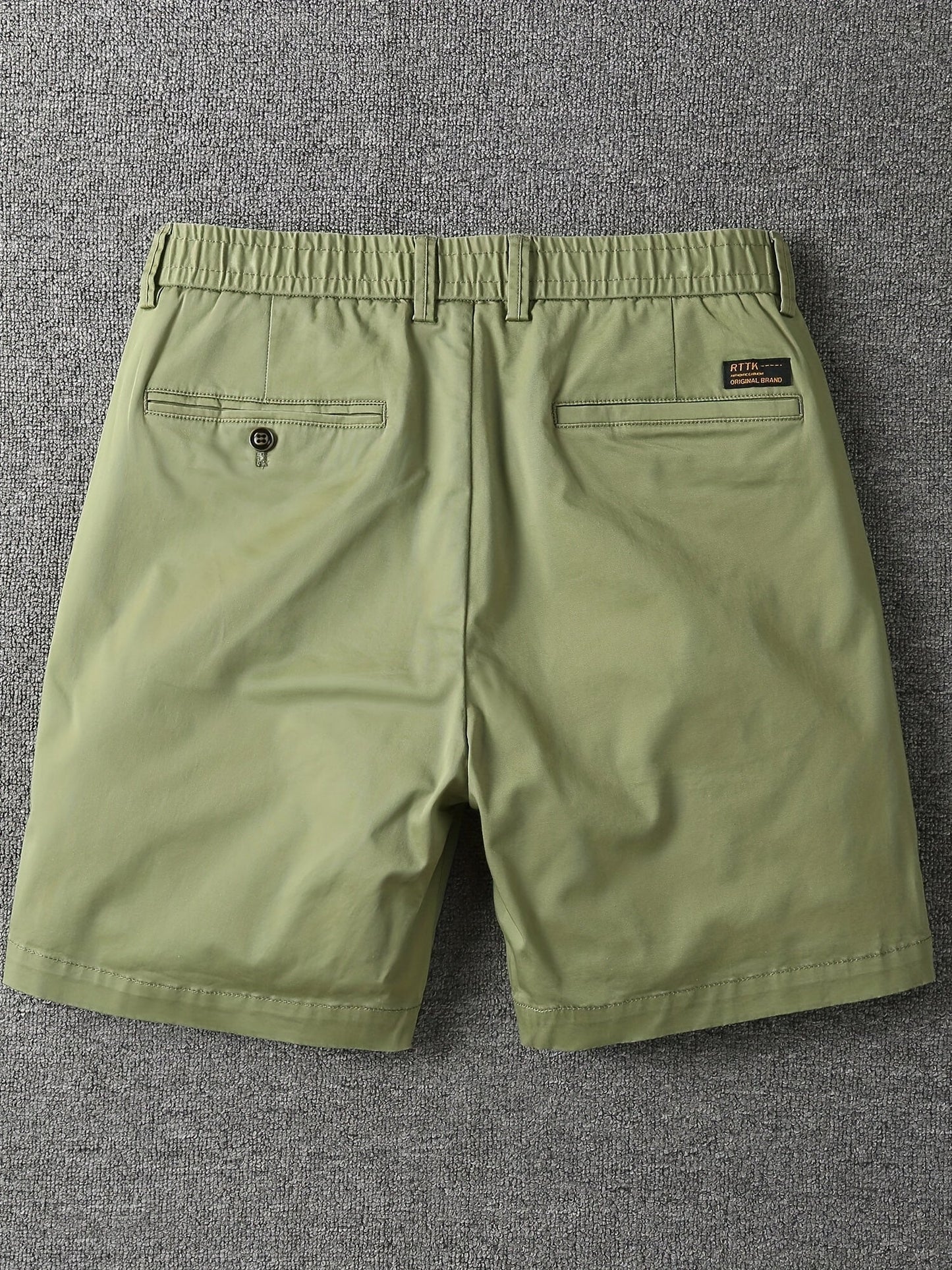 Herrarnas klassiska vardagsshorts med elastisk midja – stilrena och bekväma för fritid och stadsliv