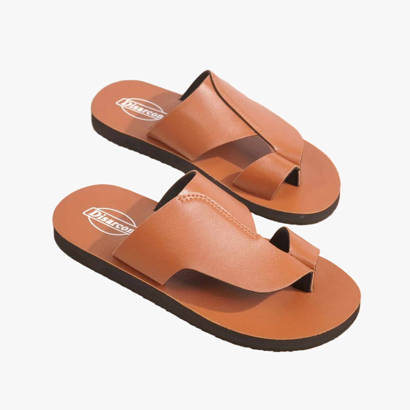 Herrensandaler Vintage Stil för Strand och Vardag – Bekväma och Stilrena Tofflor