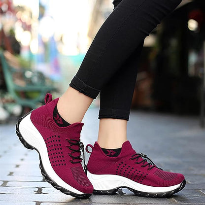 Dam Sneakers för Damer – Bekväma och Ortoptiskt Stöd för Vardagsbruk och Träning