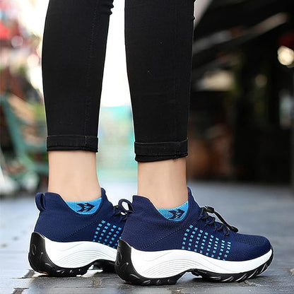 Dam Sneakers för Damer – Bekväma och Ortoptiskt Stöd för Vardagsbruk och Träning