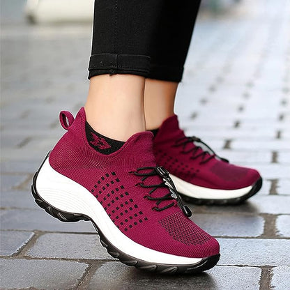 Dam Sneakers för Damer – Bekväma och Ortoptiskt Stöd för Vardagsbruk och Träning