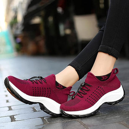 Dam Sneakers för Damer – Bekväma och Ortoptiskt Stöd för Vardagsbruk och Träning