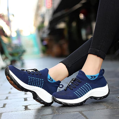 Dam Sneakers för Damer – Bekväma och Ortoptiskt Stöd för Vardagsbruk och Träning