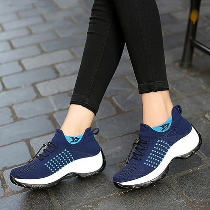 Dam Sneakers för Damer – Bekväma och Ortoptiskt Stöd för Vardagsbruk och Träning
