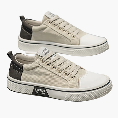 Herrsneakers i avslappnad streetstil för vardagsbruk och promenader