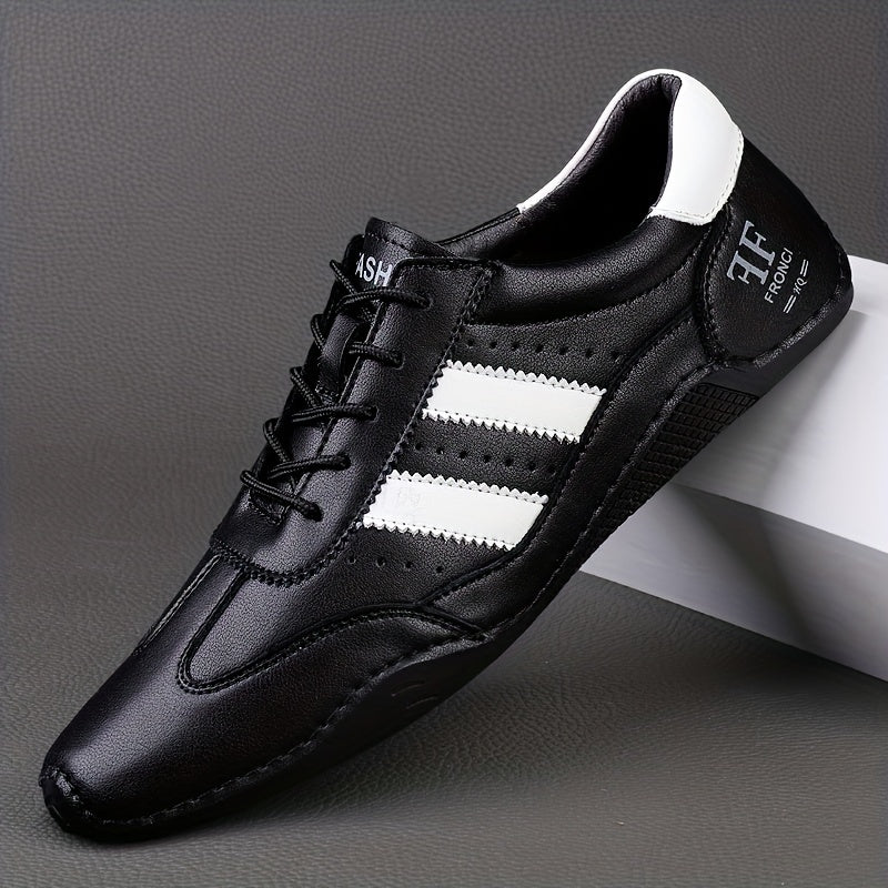 Herr Sneakers Sportig Vardagssko med Modern Design för Fritid och Stadsliv