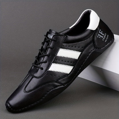Herr Sneakers Sportig Vardagssko med Modern Design för Fritid och Stadsliv