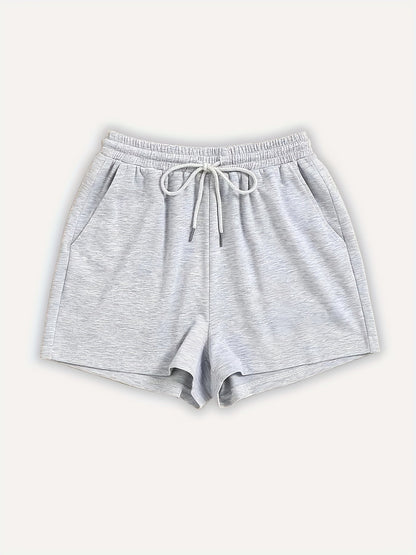 Damshorts för vardag och träning – Avslappnad passform med dragsko