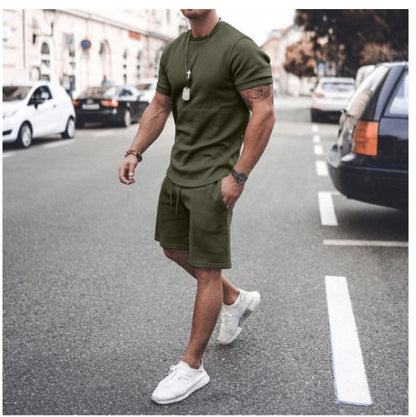 Gregory – Tvådelat Sport- och Fritidsset med Kortärmad T-shirt och Shorts
