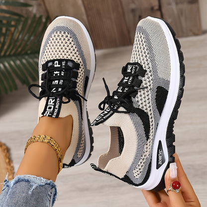 Dam Sneakers Sportiga Promenadskor Vardag Låg Modell