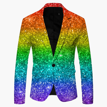 Herrkavaj med modern ombre-design för fest och vardag