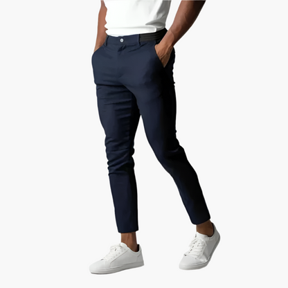 Herrchinos – Slim Fit och Mångsidig Stil för Vardagsbruk och Arbete