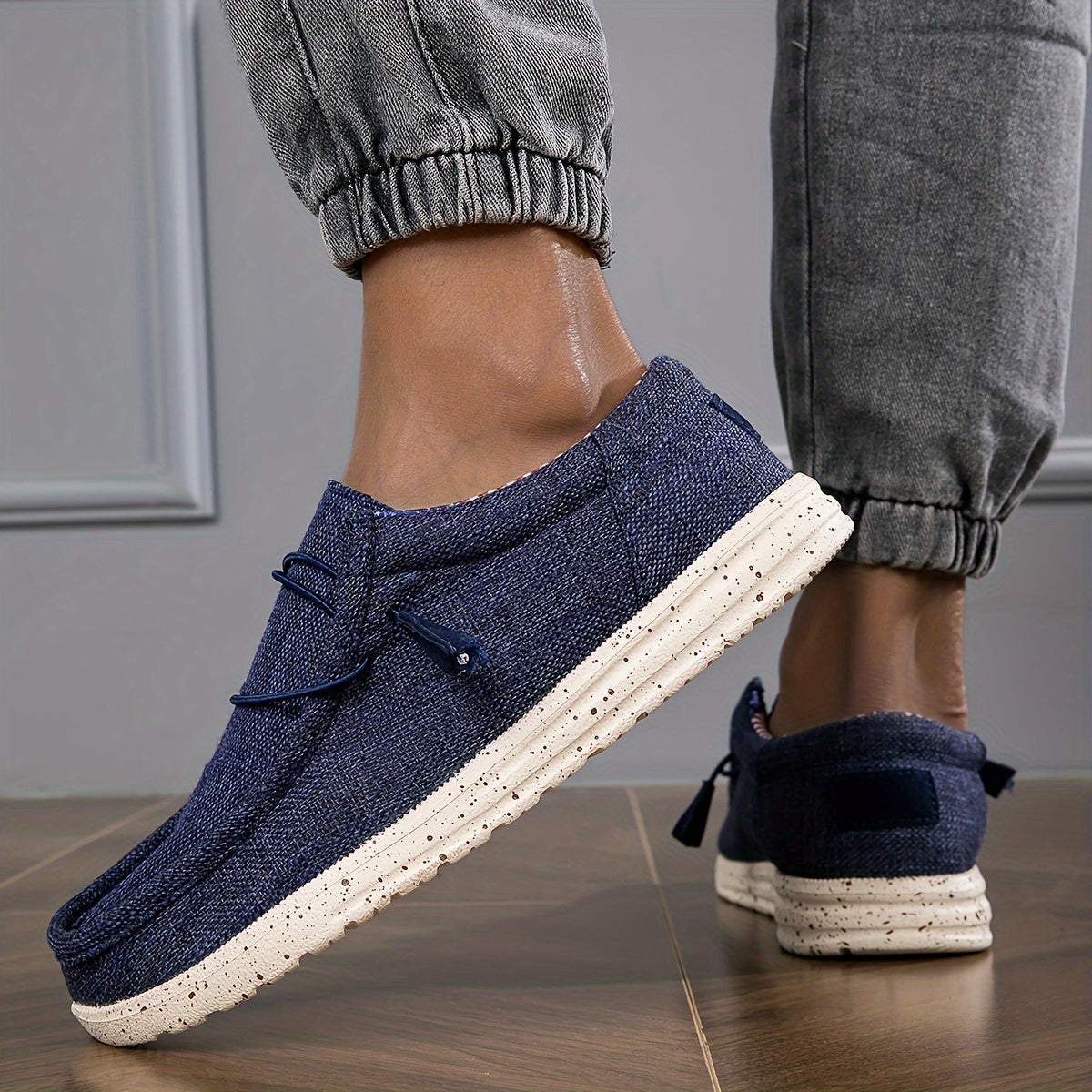 Herrloafers i avslappnad stil för vardagskomfort och trendig look