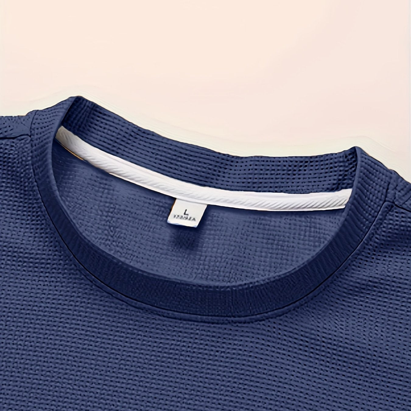 Herrset Lounge – T-shirt och Shorts, Modern Avslappnad Stil
