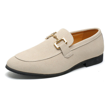 Herrloafer Klassisk Slip-On Snygg Kontorssko för Vardag och Arbete