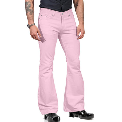 Charles – Casual Bell-bottom Byxor för Män