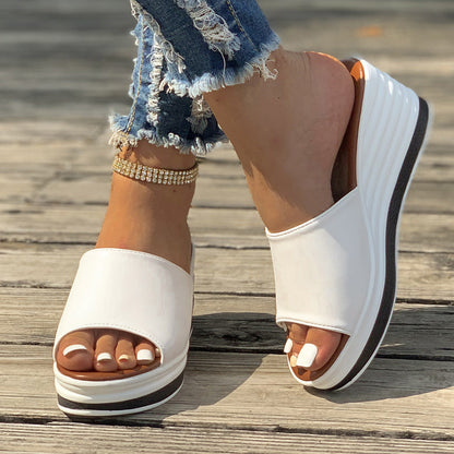 Gillian – Sandaler med fiskmunsdesign och hög klack för kvinnor