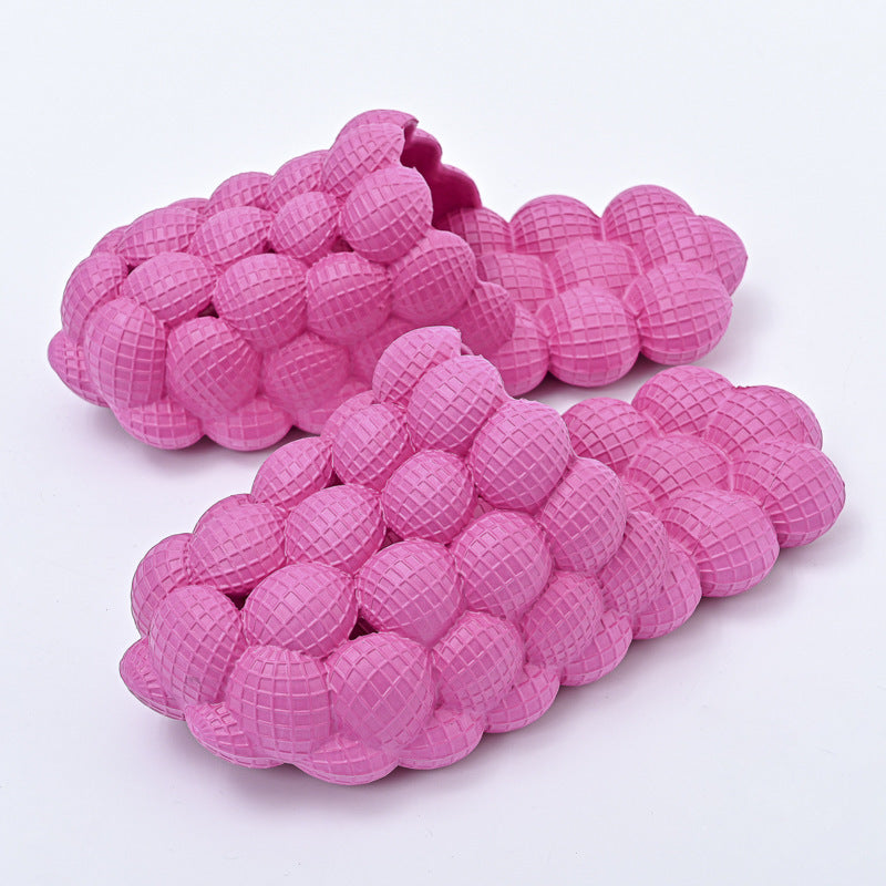 Norman – Massage Mesh Tofflor med Halkskydd