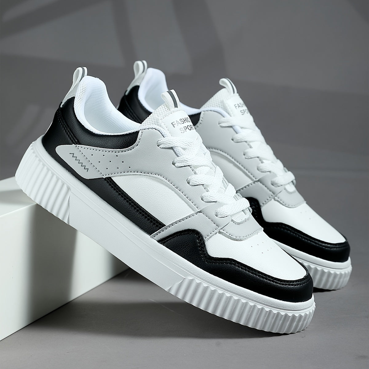 Herr Sneakers Modern Streetstil Vardagsskor