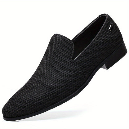 Herr Slip-On Formella Skor för Bröllop och Kontor – Elegant och Bekväm Stil