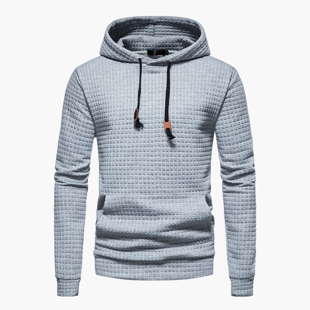 Stanley – Bekväm Hoodie med Rutmönster