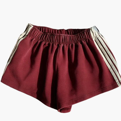Damers sportiga shorts med avslappnad passform för löpning och fritid