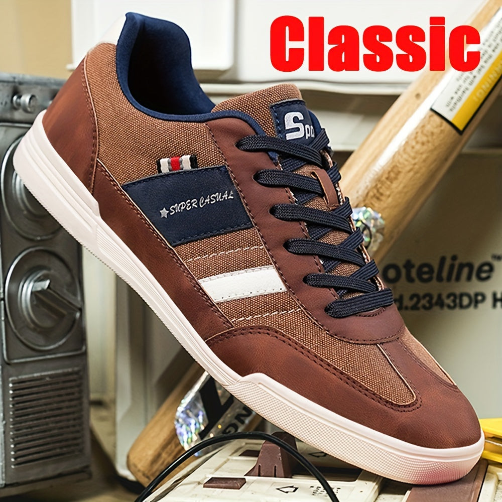 Herr Sneakers Sportig Vardagssko Retro Stil för Daglig Användning