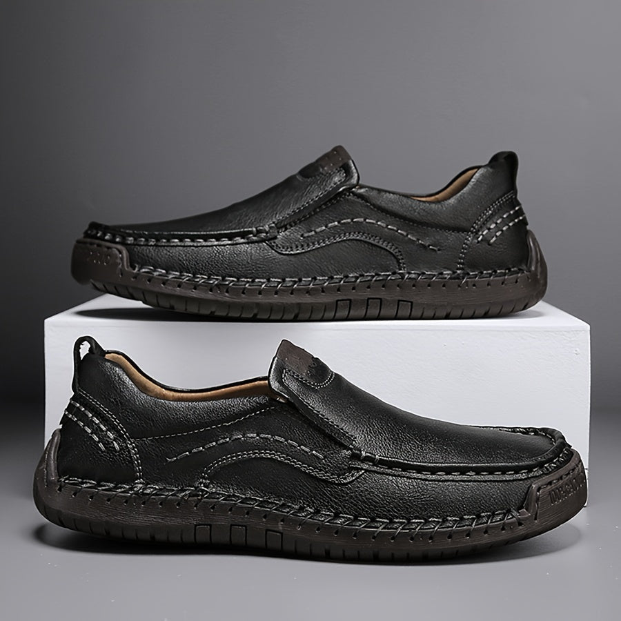 Herrloafers Slip-on Casual Skor för Vardag och Fritid