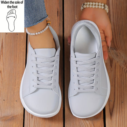 Dam Sneakers Vardagsskor Klassisk Design Bekväma Promenadskor