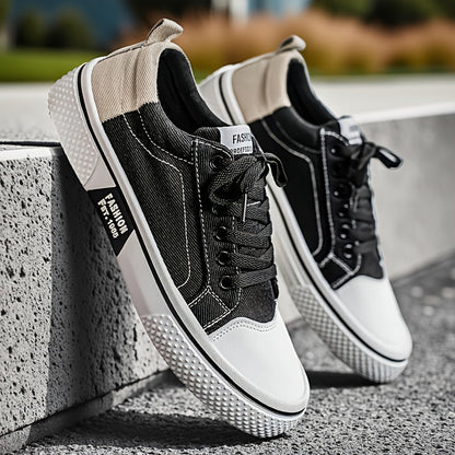 Herrsneakers i avslappnad streetstil för vardagsbruk och promenader